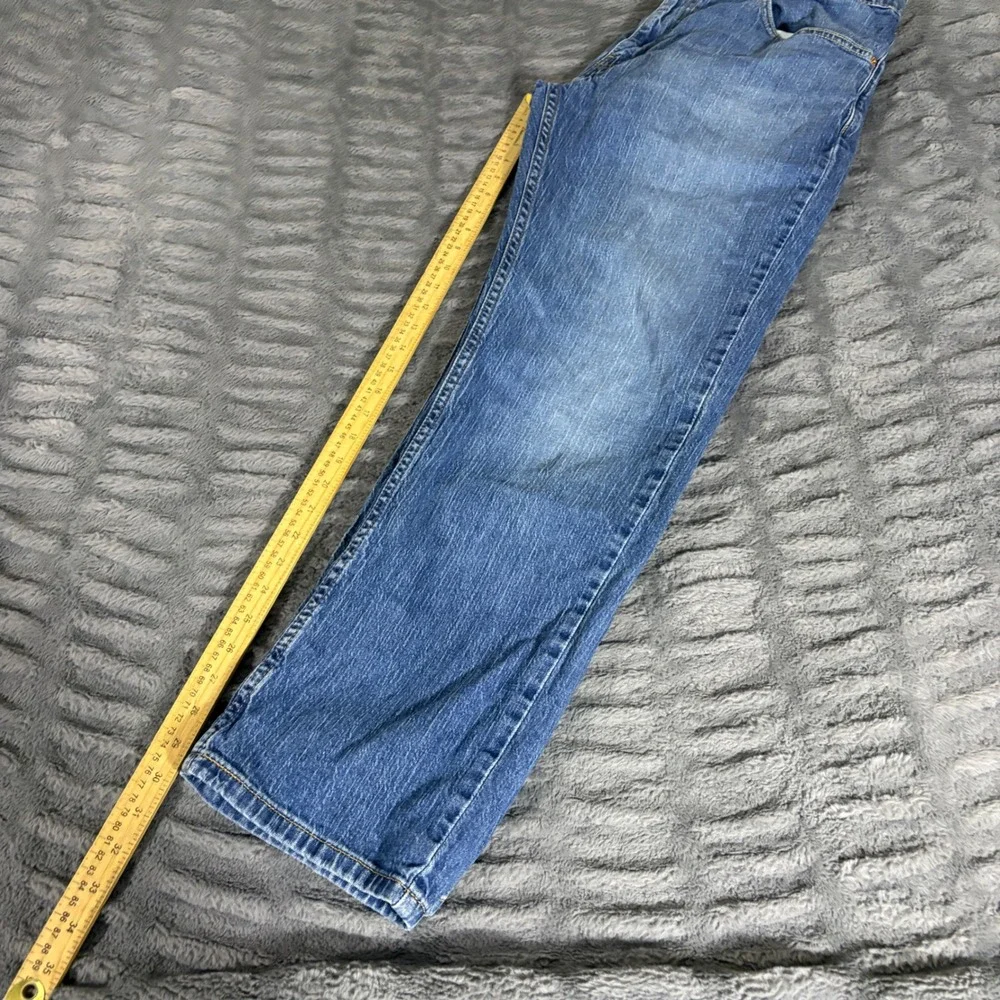 Levis 559 Relaxed Straight Mens Jeans 36x32 Blue Medium Wash Stretch Denim
